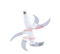 BmXauz Lame de Hachoir à Viande électrique, processeur de broyeur Alimentaire, pièces de Rechange for Hachoir à Viande 2L/3L/5L, Accessoires, Outils de Cuisine(3L Grinder Knife)