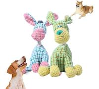 BMZZUOEBP Jouet Chien Indestructible,Peluche Girafe, Mise à Niveau 2025 Doudou pour Chien,avec couinement pour développer et stimuler Les Sens,Augmentez Le Plaisir de L'Aventure.