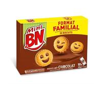 BN Mini Chocolat - 10 Pochons Familiaux de 350g - Délicieux Biscuits au Chocolat, Idéal pour Toute la Famille - Le Lot De 3