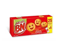 BN - Mini Fraise 5 Pochons 175G - le Lot De 4