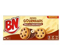 BN Petits Gourmands Biscuits fourrés au chocolat noisette 180 g
