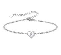 Bn2029-01e Bracelet à breloques en forme de cœur 925 sterling pour femme Lettre Z Rose Montres pour femmes, taille unique, Cuivre, Pas de gemme