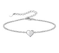 Bn2029-01e Bracelet à breloques en forme de cœur 925 sterling pour femme Lettre Z Rose Montres pour femmes, taille unique, Cuivre, Pas de gemme