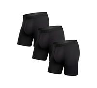 BN3TH Boxer Pro Flex avec Pochette 3D - Maille Respirante - Finition Lisse sans frottement, Noir, M