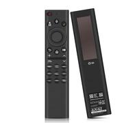 BN59-01385A 9 raccourcis clavier Solar Power Voice Remote de rechange pour Samsung Smart TV, télécommande vocale de rechange avec USB Type-C compatible avec télécommande Samsung pour Smart TV - Noir