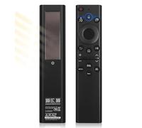 BN59-01385A Télécommande vocale solaire de rechange pour télécommande de télévision Samsung avec 4 boutons de raccourci, compatible avec les téléviseurs intelligents Samsung 2021 2022 2023 4K 8K Ultra
