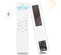BN59-01391A Télécommande vocale à énergie Solaire pour Sam-Sung Smart TV, télécommande Universelle, télécommande avec USB Type-C Compatible avec la télécommande Sam-Sung pour Smart TV - Blanc