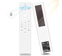 BN59-01391A Télécommande vocale à énergie Solaire pour Sam-Sung Smart TV, télécommande Universelle, télécommande avec USB Type-C Compatible avec la télécommande Sam-Sung pour Smart TV - Blanc