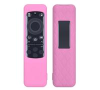 BN59-01432J BN59-01432A BN59-01432 Coque de télécommande pour télécommande à panneau solaire Samsung Smart TV 2023, coque en silicone phosphorescente (rose)