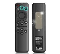 BN59-01480A AI Voice Samsung Télécommande de rechange universelle à énergie solaire pour Smart TV Samsung avec 4 boutons d'accès rapide, compatible avec les modèles Smart TV HD 4K de 2019 à 2025