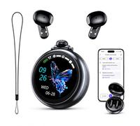 BNARQP N03 KI Écouteurs de traduction en temps réel, 165 langues, 9 modes, Bluetooth 6.0, avec écran tactile LCD, son HiFi pour voyage, bureau
