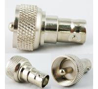 BNC femelle à connecteur de l'adaptateur PL-259 coaxial RF UHF Homme