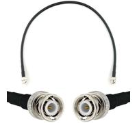 BNC mâle vers BNC mâle 50cm câble coaxial - cable d'extension HF240 (LMR 240 équivalent) etanche - rallonge BNC pour Antenne CB Radio Amateur Sans fil Radio WIFI adaptateur UHF VHF