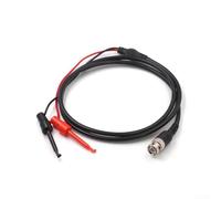 BNC mâle vers double sonde et câble d'alimentation pour ligne de test d'oscilloscope avec transmission stable et rapide (câble crochet de test)