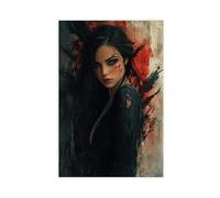 BNCEDJK Toile décorative Lilith de la déesse Lilith pour décoration de chambre à coucher 30 x 45 cm