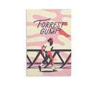 BNCVJFI Poster de film Forrest Gump sur toile pour décoration de chambre à coucher, bureau, chambre, cadeau (30 x 45 cm)