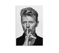 BNCVJFI Poster sur toile David Bowie pour chambre à coucher, bureau, chambre, cadeau 30 x 45 cm