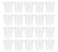 Bncxdc Pot de Fleur, 20 Pcs 9 cm Pots de Plantes à arrosage Automatique avec Trous de Drainage, adaptés pour Les Fleurs, Les Plantes, Pots de Fleurs en Plastique décoratifs de Mode Moderne dintérieur