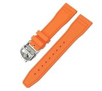 BNCXMO 20 mm 21 mm 22 mm Soft FluorObber FKM Watchband pour IWC Big Pilot Portofino Natural Rubber Watch Strap Tools