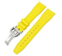 BNCXMO 20 mm 21 mm 22 mm Soft FluorObber FKM Watchband pour IWC Big Pilot Portofino Natural Rubber Watch Strap Tools