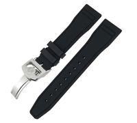 BNCXMO 20 mm 21 mm 22 mm Soft FluorObber FKM Watchband pour IWC Big Pilot Portofino Natural Rubber Watch Strap Tools