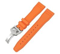 BNCXMO 20 mm 21 mm 22 mm Soft FluorObber FKM Watchband pour IWC Big Pilot Portofino Natural Rubber Watch Strap Tools