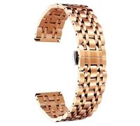 BNCXMO Bande de montre en acier inoxydable bande de montre de remplacement haut de gamme pour femmes hommes 14 mm, 16 mm, 18 mm, 21 mm, 22 mm, 20 mm, 12 mm, 19 mm