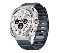 BNCXMO Bande magnétique pour Galaxy Watch Ultra 47 mm Solide en silicone souple , pour Galaxy Ultra 7 Ultra 47 mm Sports Bracelet Correa Watchbands