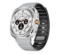 BNCXMO Bande magnétique pour Galaxy Watch Ultra 47 mm Solide en silicone souple , pour Galaxy Ultra 7 Ultra 47 mm Sports Bracelet Correa Watchbands