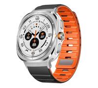 BNCXMO Bande magnétique pour Galaxy Watch Ultra 47 mm Solide en silicone souple , pour Galaxy Ultra 7 Ultra 47 mm Sports Bracelet Correa Watchbands