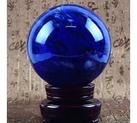 BNCXMO Boule de Cristal décorative Smelting Bleu Cristal Bille Feng Shui Ornements Transfert des Perles