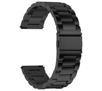 BNCXMO Bracelet de montre avec chaînes en métal à libération rapide - 18 mm, 19 mm, 10 mm, 20 mm, 22 mm - Pour homme et femme, 22MM