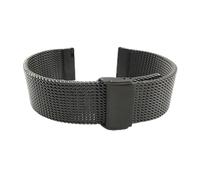 BNCXMO Bracelet de montre double grille solide avec boucle à libération rapide pour changer l'oreille Smart Watch avec 18 20 21 22 24 mm