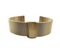BNCXMO Bracelet de montre double grille solide avec boucle à libération rapide pour changer l'oreille Smart Watch avec 18 20 21 22 24 mm