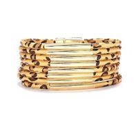 BNCXMO Bracelet pour femmes Bracelets multi-couches bijoux (ajusté en or)