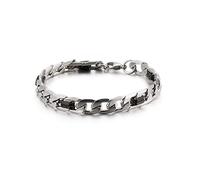 BNCXMO Bracelets d'amitié, bracelets de liaison en acier inoxydable de deux couleurs