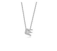 BNCXMO Collier pour femmes Collier Collier Chaîne de clavicule féminine 925 Silt de sterling Tempérament simple vent froid Rose Gold Pendant pour petite amie Gift Gift Choker Collier