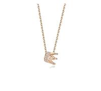 BNCXMO Collier pour femmes Collier Collier Chaîne de clavicule féminine 925 Silt de sterling Tempérament simple vent froid Rose Gold Pendant pour petite amie Gift Gift Choker Collier