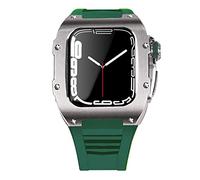 BNCXMO Dernière étui de sangle en acier inoxydable pour bande 7 45 mm en alliage titane pour iwatch 7 6 5 4 SE 44 mm
