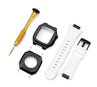 BNCXMO Étui à sangle en acier inoxydable pour modification de bande 45 mm 44 mm 41 mm de kit de mod métal