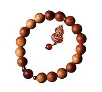 BNCXMO Feng Shui Bracelet de richesse en bois de santal authentique