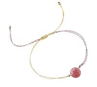 BNCXMO Feng Shui Bracelet Natural Strawberry Quartz Bracelet harmonie boucle ancienne cheville de cheville chakra gemmes pierres guérison du cicatzon