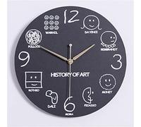 BNCXMO Fonction de mathématiques avancées Simples Mur Clock Science Mathematical Wall Watch Classroom Decor Teachers Gift (D)
