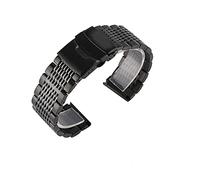 BNCXMO Mira Bracelet de montre exquis pour homme 22 mm 20 mm 18 mm 24 mm Bracelet en acier inoxydable bracelet de luxe doré