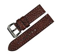 BNCXMO Nouveaux accessoires de montre 20 22 24 26 mm Bandoues de montre en cuir de vache italien
