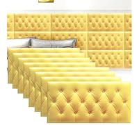 BNCXMO Panneaux muraux rembourrés de la tête de lit rembourrée, Chambre à Coucher/Salon Garniture Murale rembourrée