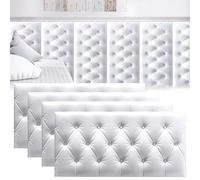 BNCXMO Panneaux muraux rembourrés de la tête de lit rembourrée, Chambre à Coucher/Salon Garniture Murale rembourrée