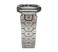 BNCXMO Pour Galaxy Watch Ultra Strap 47 mm Accessoires Bracelet Sport pour Galaxy Watch 7 Ultra Titan en acier en acier en acier en acier en métal Bandouches de montre