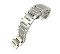 BNCXMO Sangle de montée en métal Braceuse en acier inoxydable respirant, bracelet de sangle remplaçable Release rapide en acier inoxydable 12 mm-26 mm / 21 mm/or