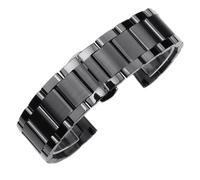 BNCXMO Sangle de montée en métal Braceuse en acier inoxydable respirant, bracelet de sangle remplaçable Release rapide en acier inoxydable 12 mm-26 mm / 21 mm/or